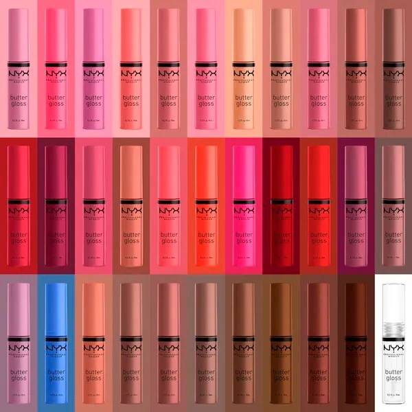 NYX Professional Makeup Butter Gloss lūpu spīdums 17 Ginger Snap 8ml