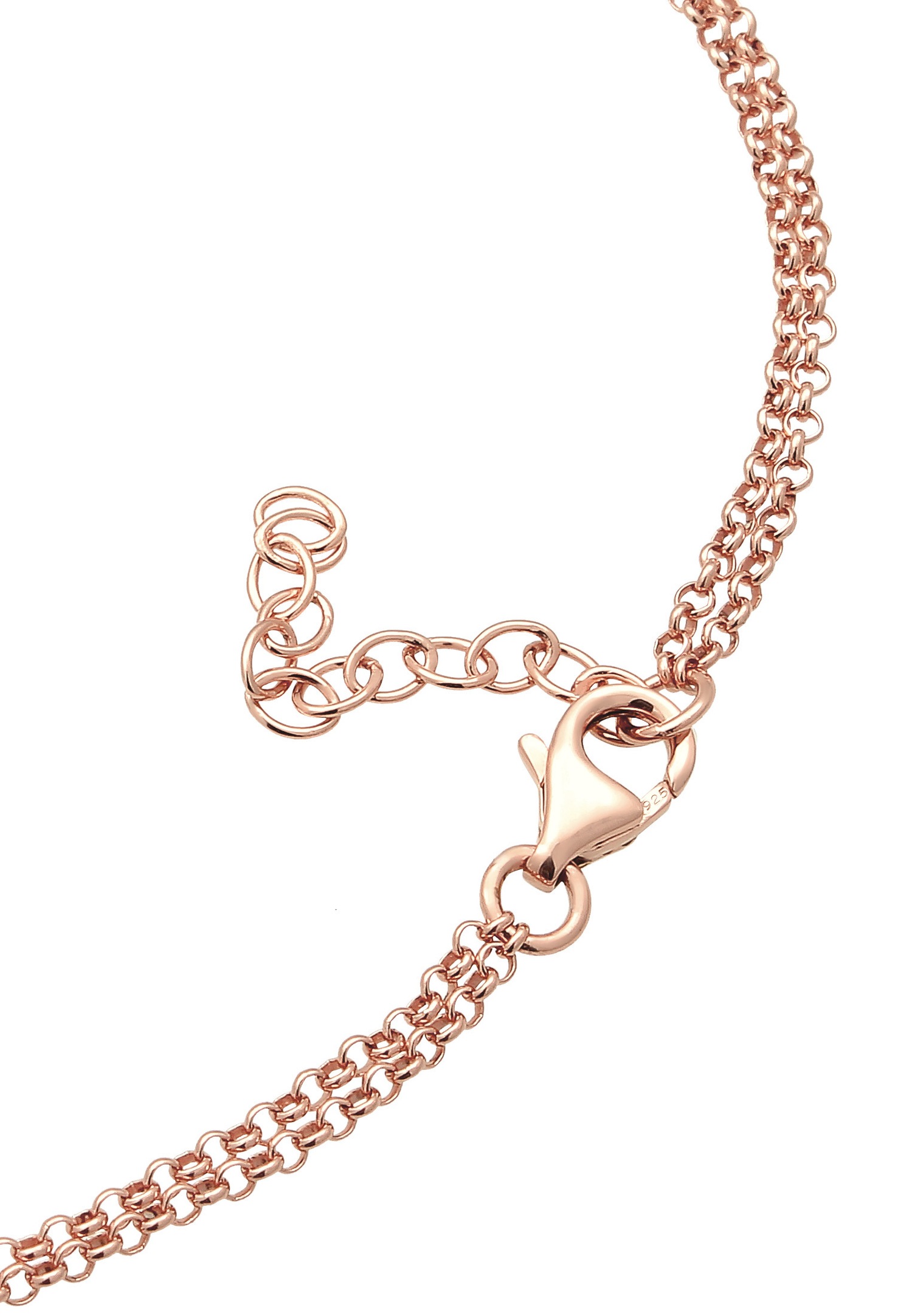 Elli Femmes pendentif infinité tendance en argent sterling 925