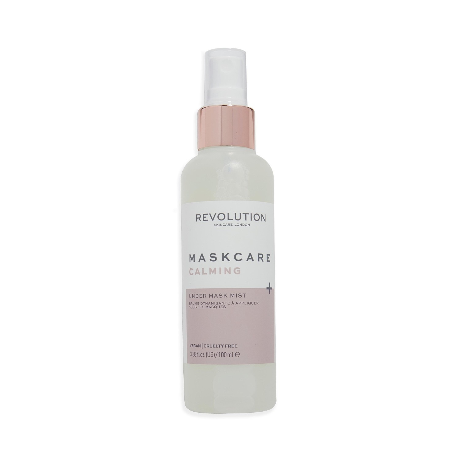 Revolution Skincare sejas aerosols Maskcare Mitrinošs un nomierinošs aerosols lietošanai zem sejas maskām - 100 ml