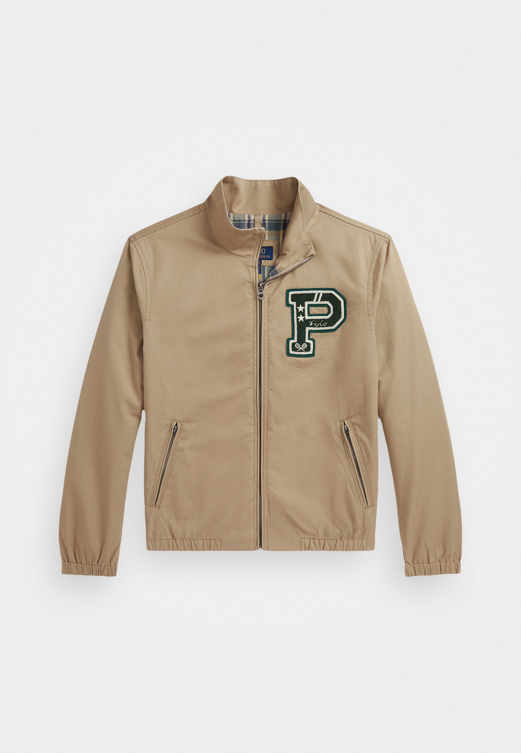 Polo Ralph Lauren TENNIS PATCH COTTON TWILL VESTE - Veste légère - kaki classique