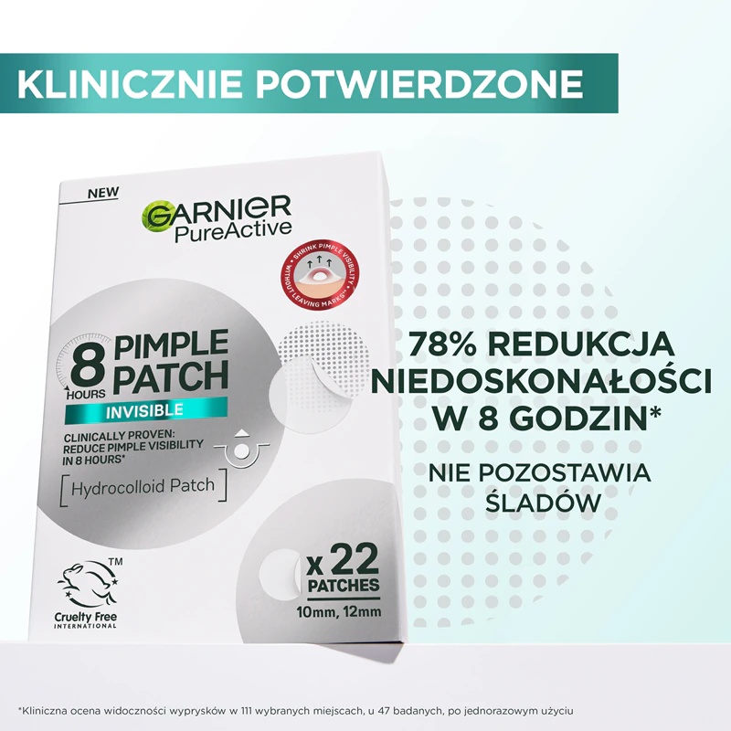 Garnier Pure Active Pimple Patch obliži za problematično kožo proti aknam