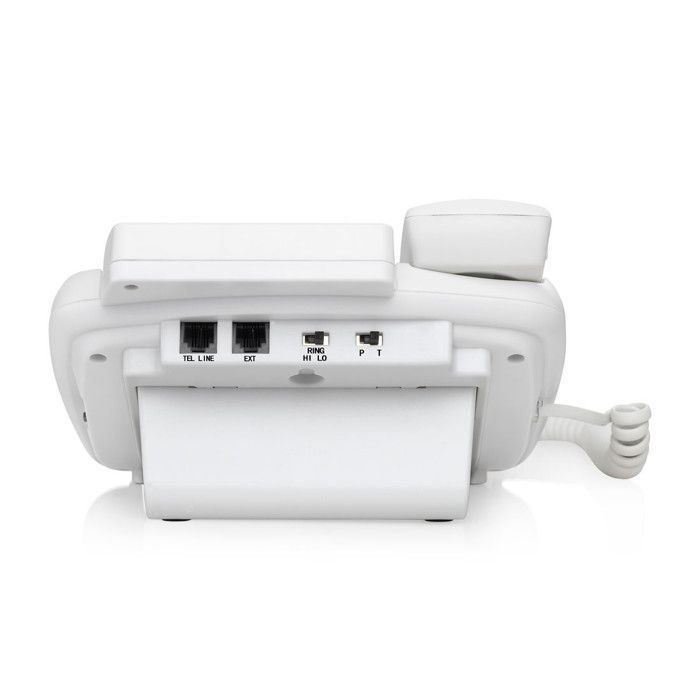 Téléphone filaire Brondi Bravo 90 - Combiné filaire avec identification de l'appelant - Blanc
