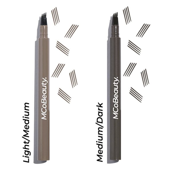 MCoBeauty Light/Medium szemöldök mikroblading tintás toll<br>1,5ml
