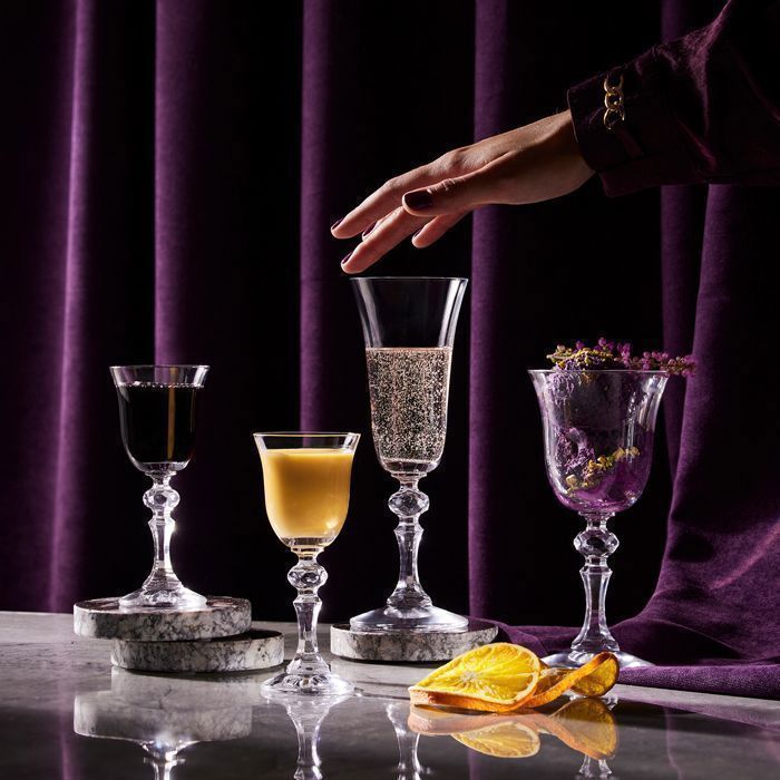 Krosno Petite Verre à Vin Rouge | Lot 6 Verres | 250 ML | Krista Collection | Parfait la Maison, Les Restaurants, Les Fêtes |