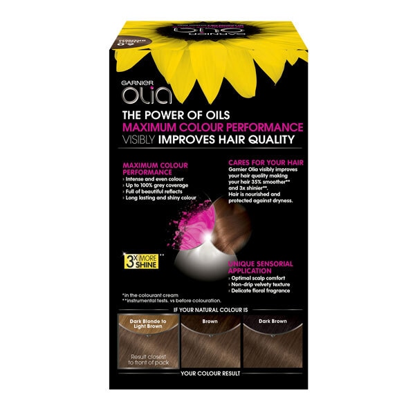 Garnier Olia 6.0 Svetlohnedá permanentná farba na vlasy