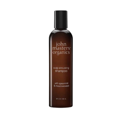 John Masters Organics galvos odą stimuliuojantis šampūnas su mėtų ir pievų aliejumi, valomasis galvos odos šampūnas, 236 ml, 236 ml