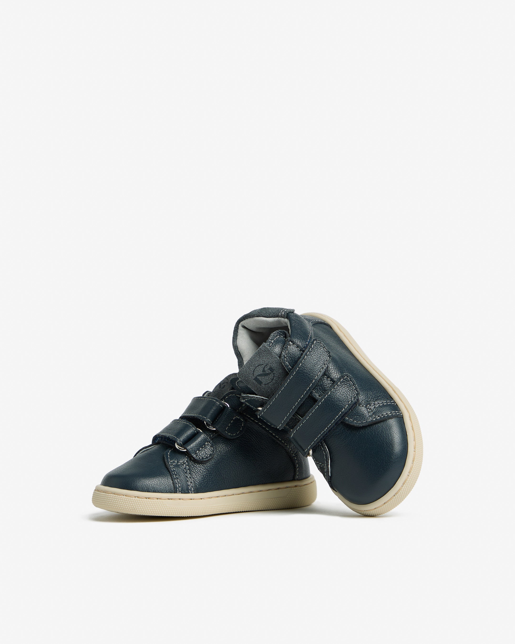  Junior-Sneaker aus Leder und Wildleder für Kinder