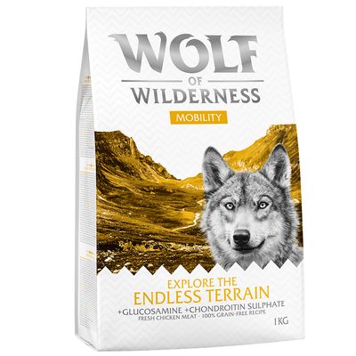 x 1 kg Wolf of Wilderness Trockenfutter für Hunde – 3 + 1 gratis!*