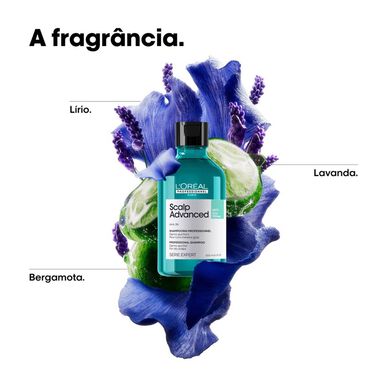 L'Oréal Professionnel Serie Expert Scalp Advanced Anti-Gras Shampoo Rauhoittava Hilsettä Vastustava Shampoo Kuiville Ja Rasvoittuville Hiuksille 500 ml