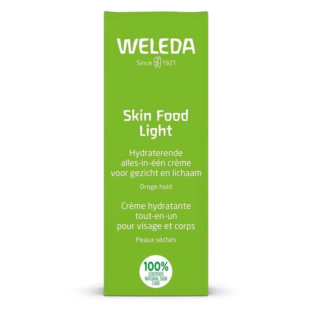 Weleda kūno losjonas „Skin Food Light“ drėkinamasis kremas – 30 ml