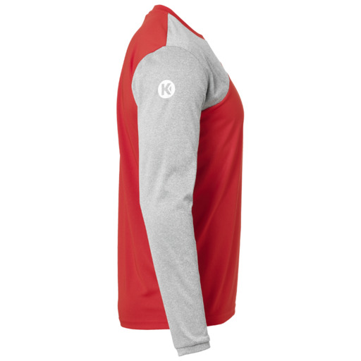  Core 2.0 Longsleeve Rojo/gris Oscuro Mezcla Kempa