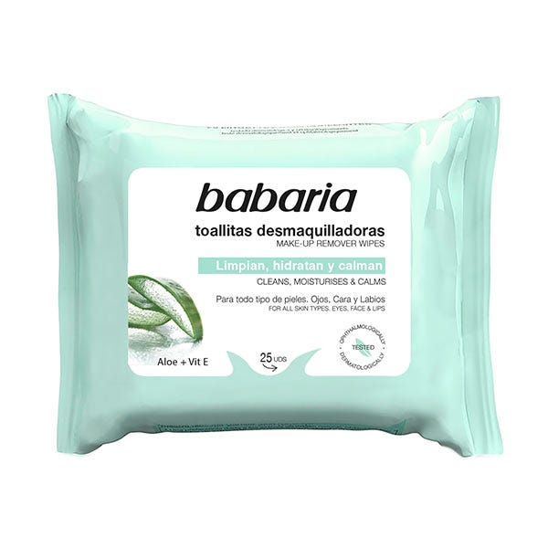 Odličovací ubrousky s aloe vera | 25 kusů