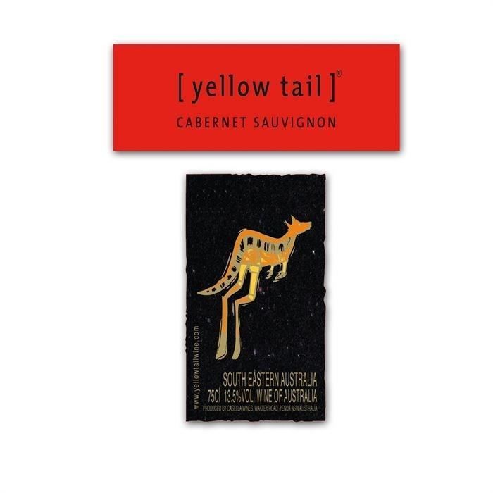 Yellow Tail Cabernet Sauvignon - Vin rouge d'Australie 2023