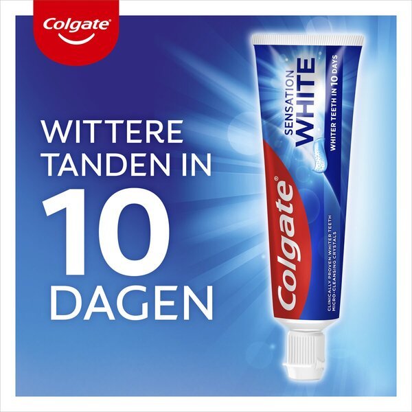 „Colgate Sensation White“ dantų pasta<br>75 ml – balinamosios dantų pasta