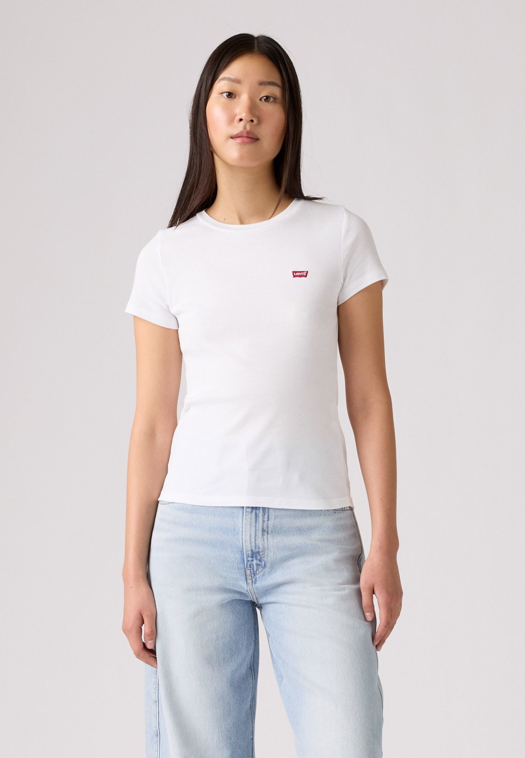 Levi's® ESSENTIAL TEE 2 PACK - Tricou simplu - white/white