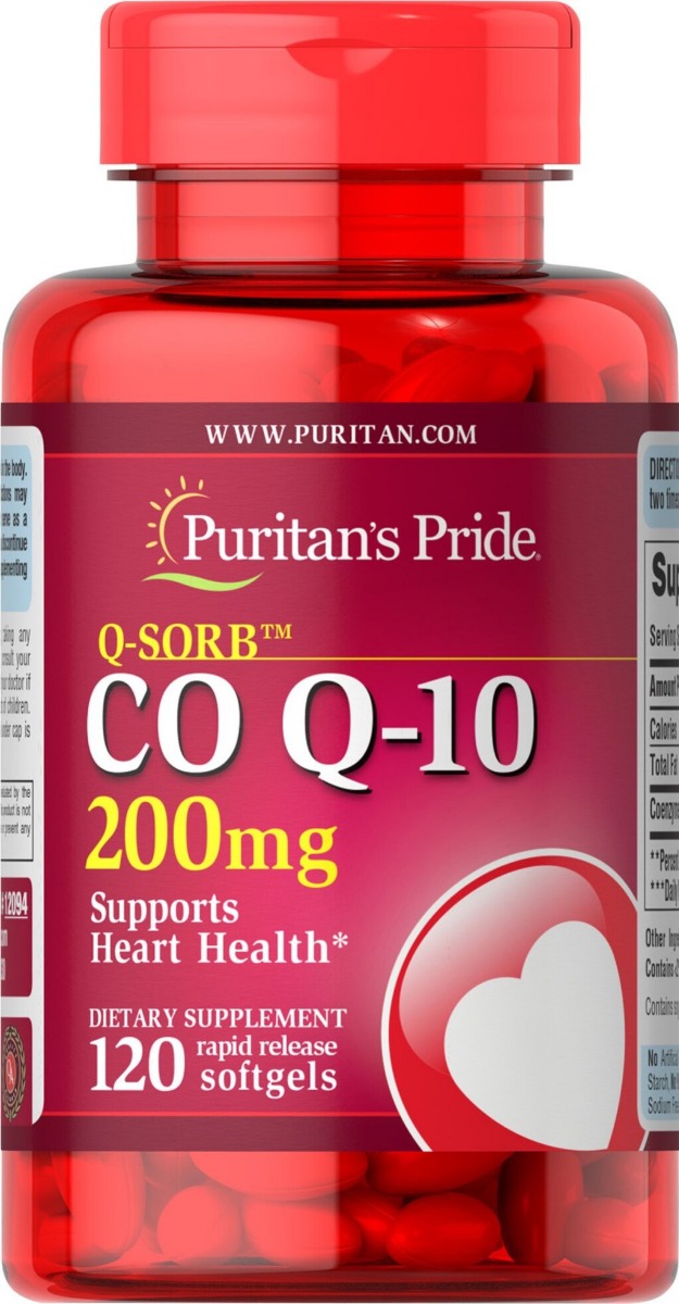Puritan's Pride Koenzym Q10 200 mg