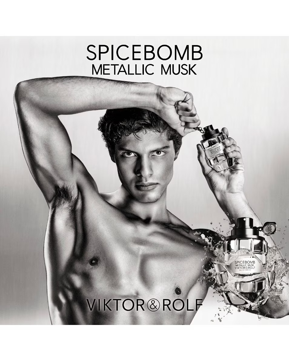 VIKTOR & ROLF Spicebomb Metallic Musk Eau De Parfum - Amber Άρωμα - Ανδρικά Άρώματα