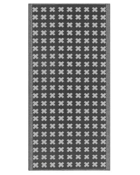 Dywan na taras 90x180 cm czarny