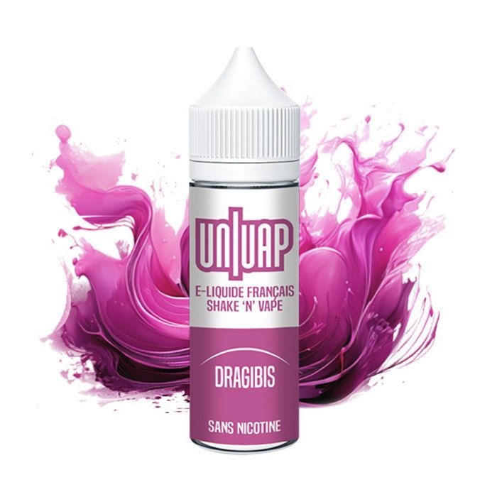Líquido de 70ml com 6mg de nicotina - Sabor: Dragibis - Marca: Univap