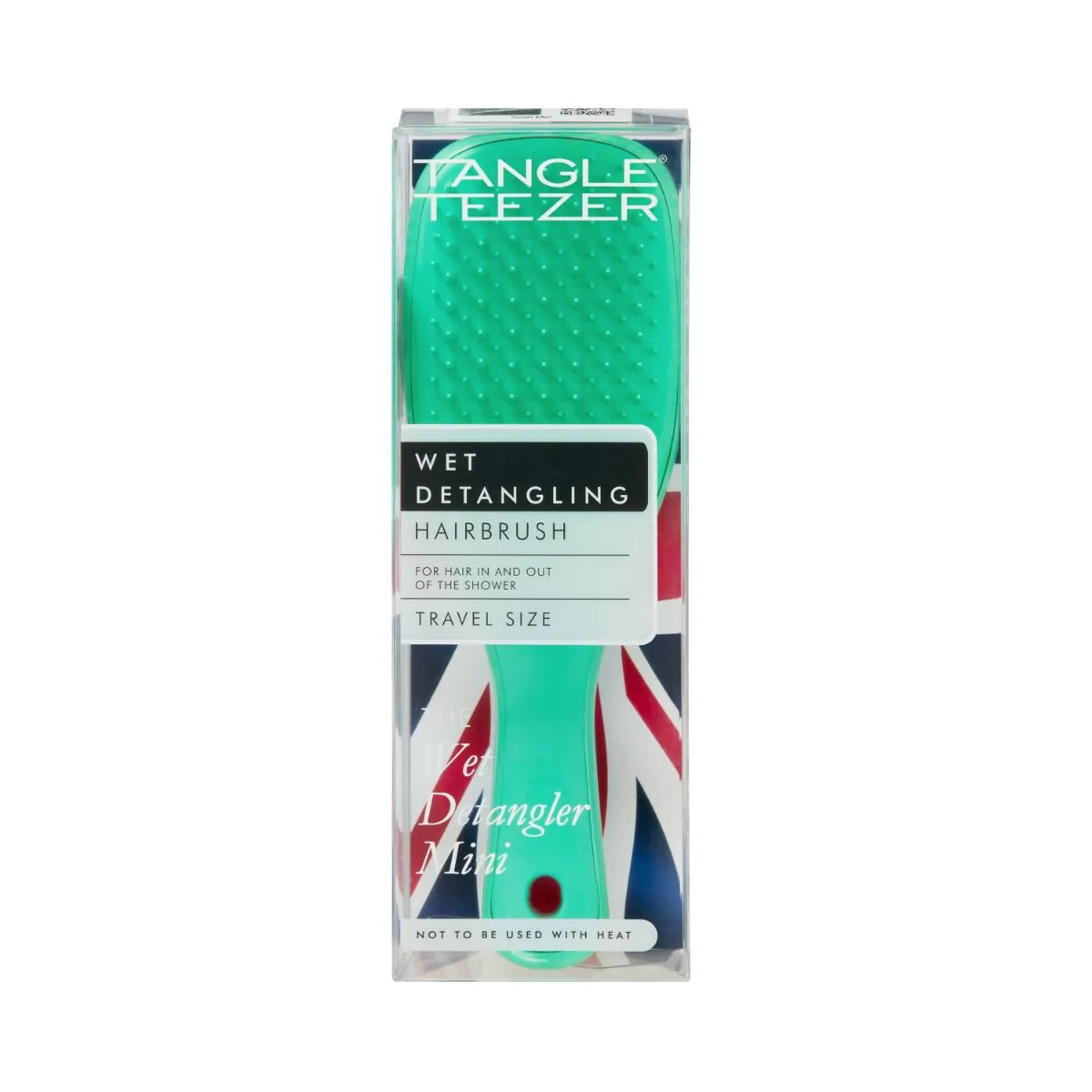 Tangle Teezer Szczotka Mini Wet Detangler do Rozczesywania Włosów Na Mokro Green Lizard