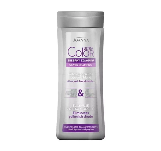 Joanna Ultra Color szampon do włosów srebrne popielate odcienie blond 200ml