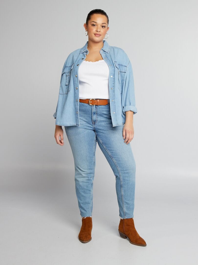 Camisola com alças finas - branca