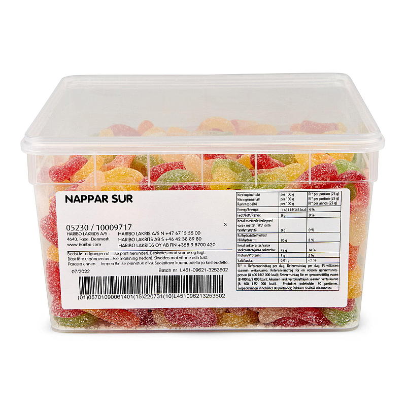 Haribo sure smokker 2,0 kg