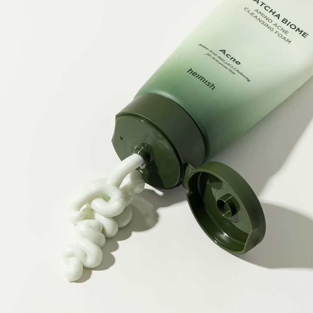 Matcha Biome Amino čistilna pena proti aknam