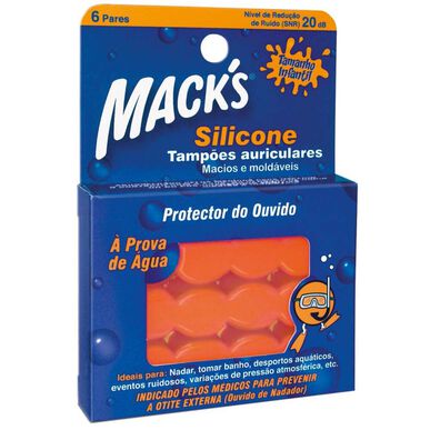 Macks Silicone lasten 6 paria 6 paria