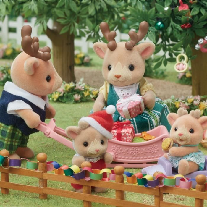 Pop - SYLVANIAN FAMILIES - De Rendierfamilie - Wit - Unisex - 5692