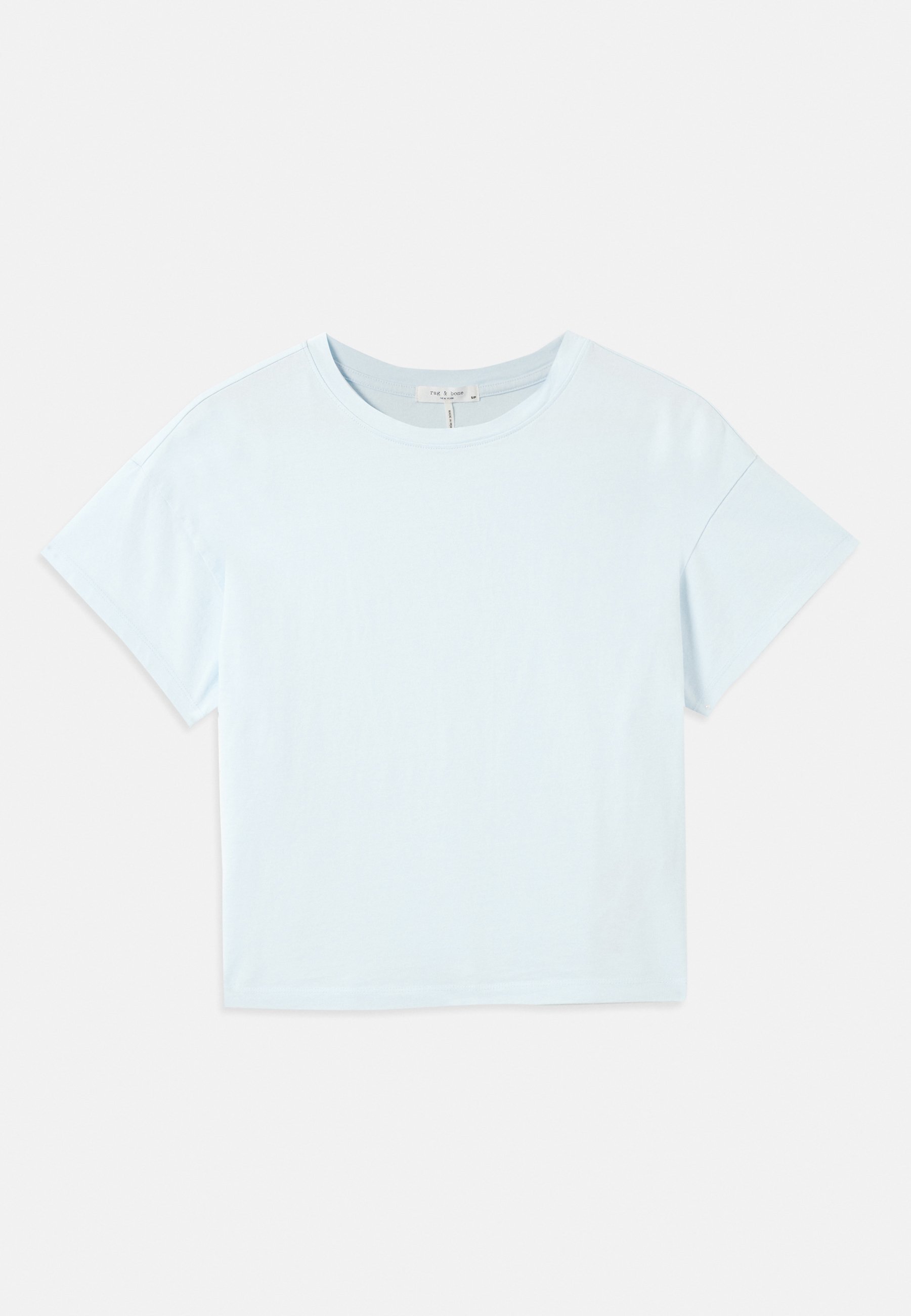 Rag & Bone Kelly Boxy T-shirt - Basic T-shirt - blauw