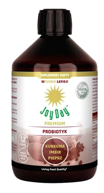 Joy Day EKO Kurkuma Imbir Pieprz, Płyn