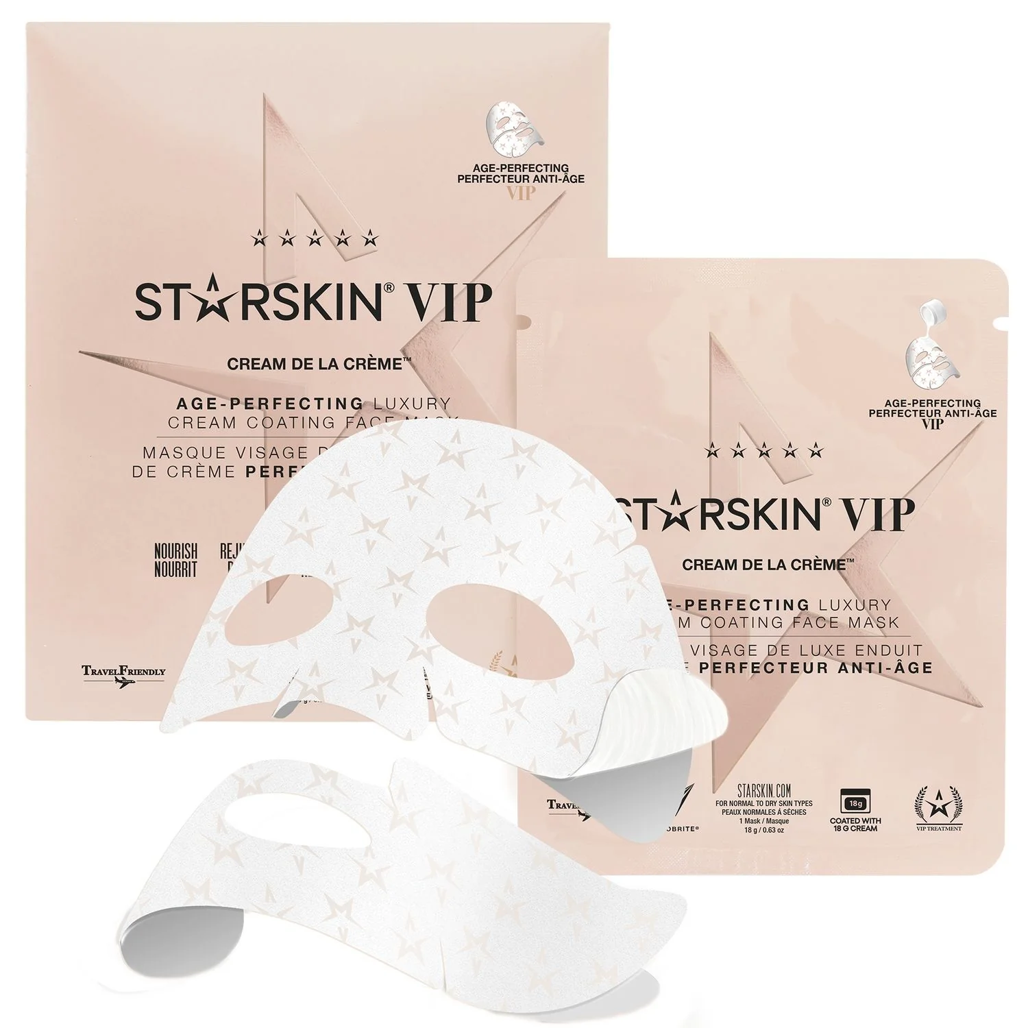 VIP VIP Cream de la Crème™ Instantly Recovering Sheet Mask - Maschera Anti-età viso
