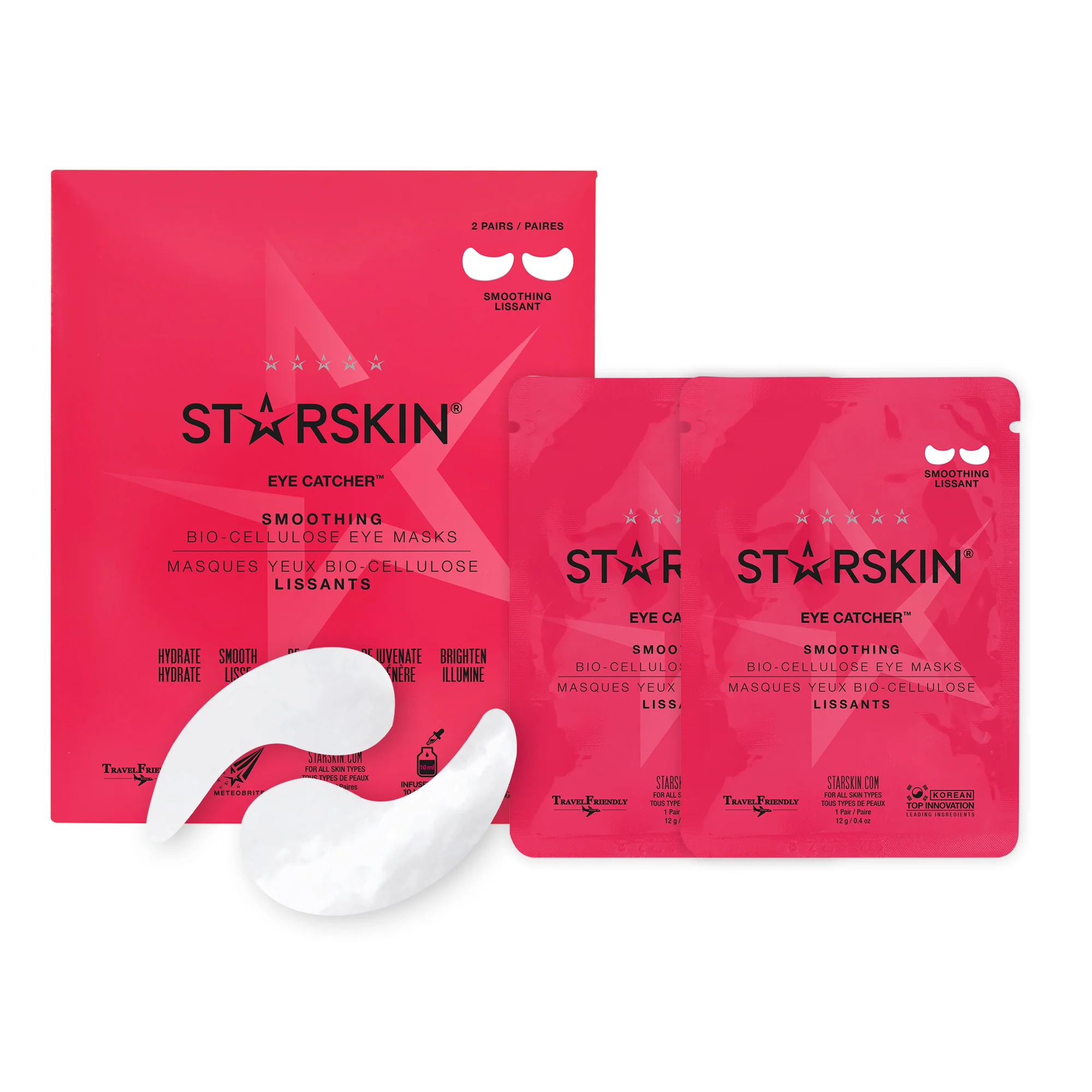 Essentials EYE CATCHER™ Smoothing Bio-Cellulose Eye Masks - Maschera Contorno Occhi