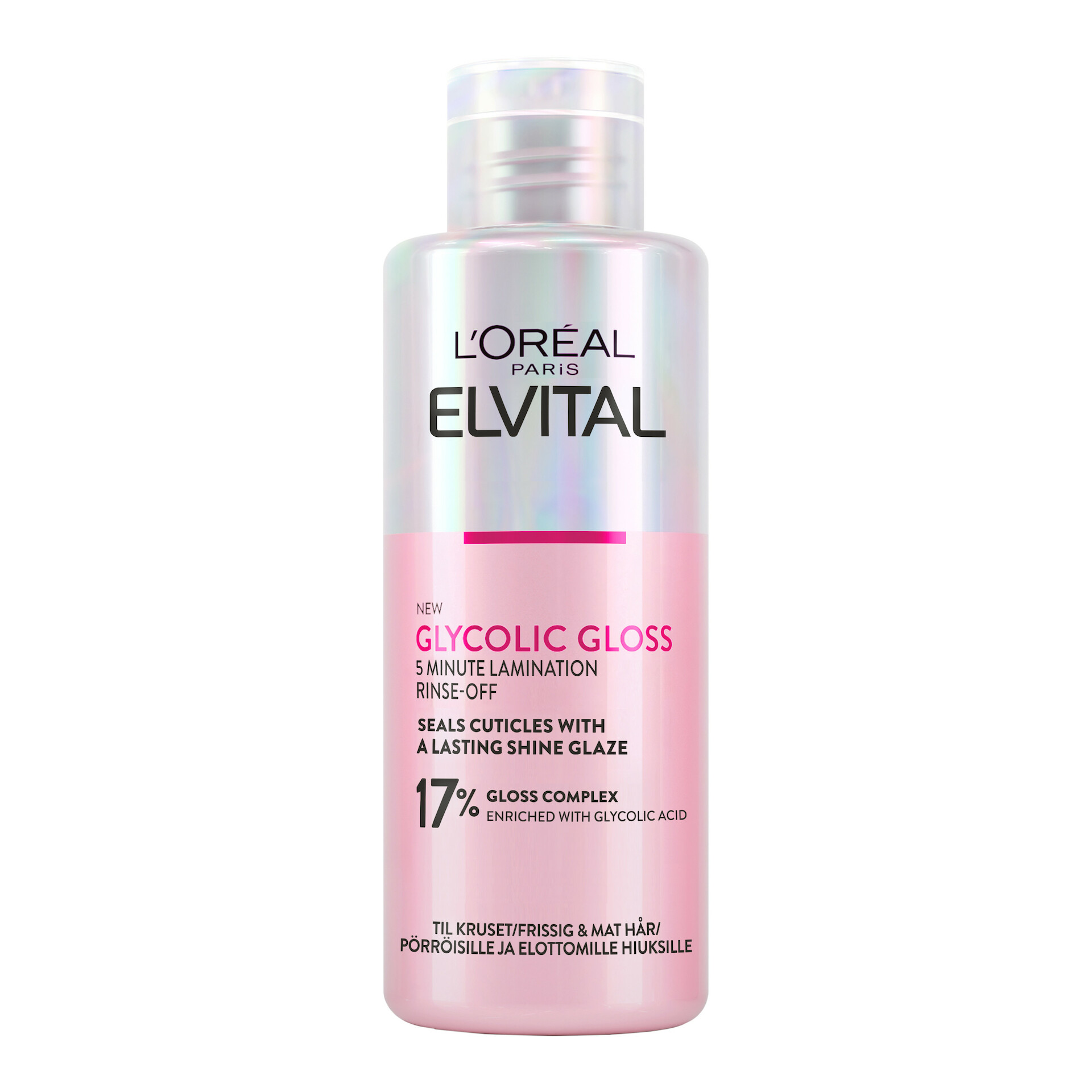 Elvital Glycolic Gloss injekciós hajpakolás 200 ml - L'Oréal Paris
