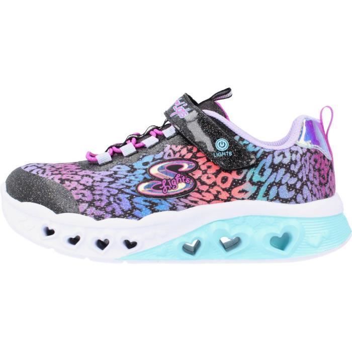 Tênis - SKECHERS - 117855 - Preto - Feminino - Com cadarço
