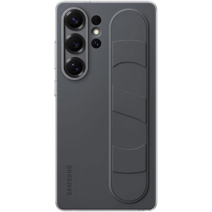 Coque - Samsung - Galaxy S25 Ultra - Noir - Fonction Support - Lanière Intégrée