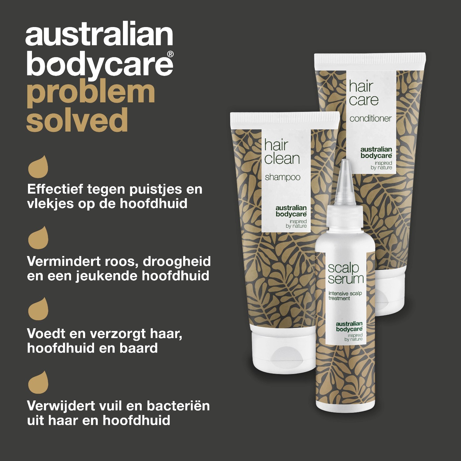 „Australian Bodycare“ galvos odos priežiūros rinkinys su arbatmedžio aliejumi – 1 vnt.