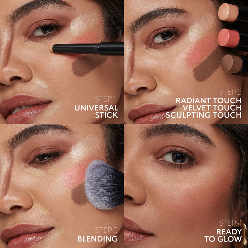 KIKO Milano Velvet Touch krémová lícenka v tyčinke