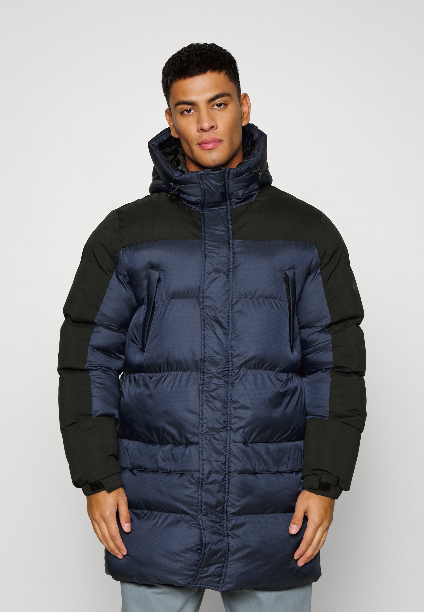 Blend BHOUTERWEAR - Płaszcz zimowy - sukienka w kolorze niebieskim