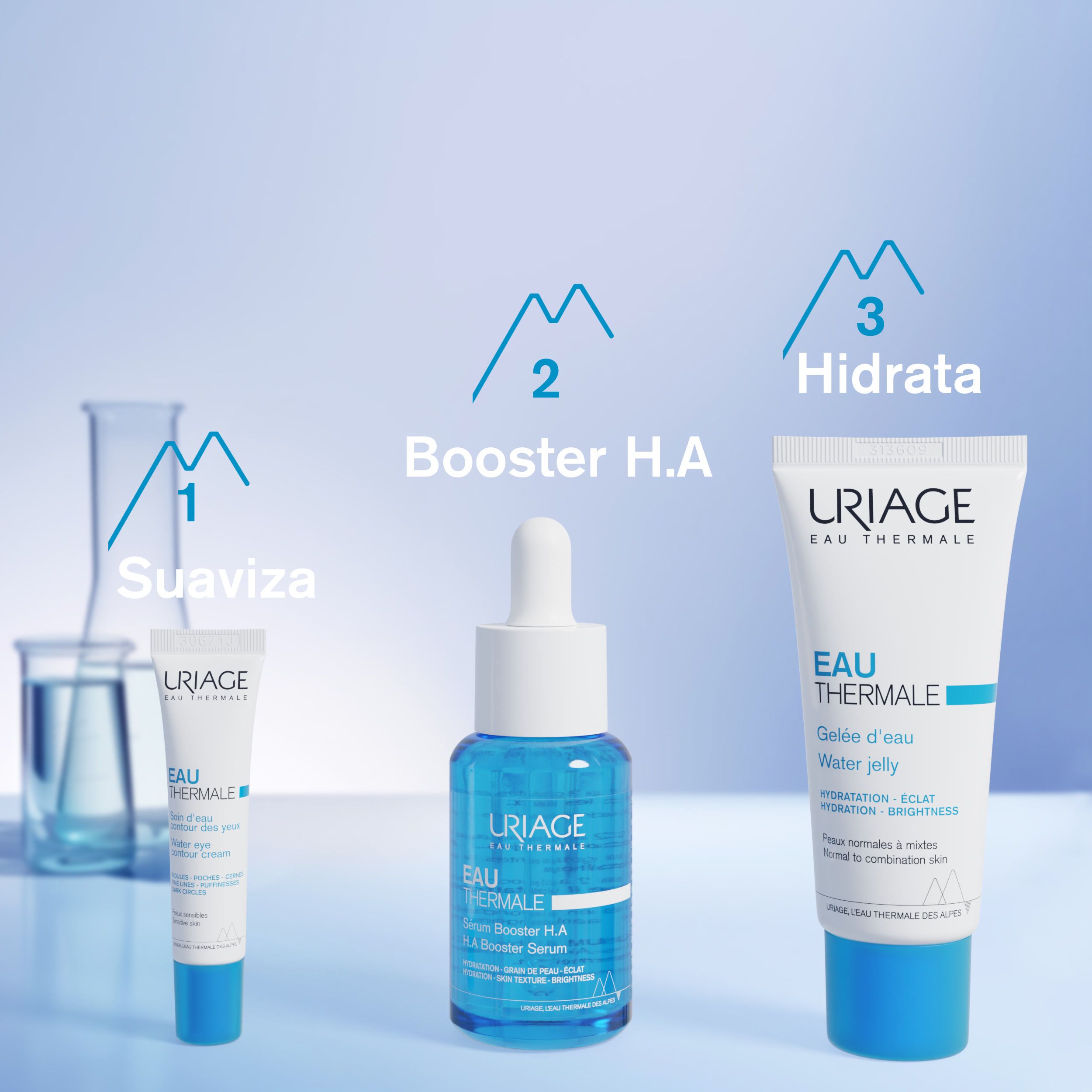 Eau Thermale Water Gel Hidratantne kreme za lice iz apoteke