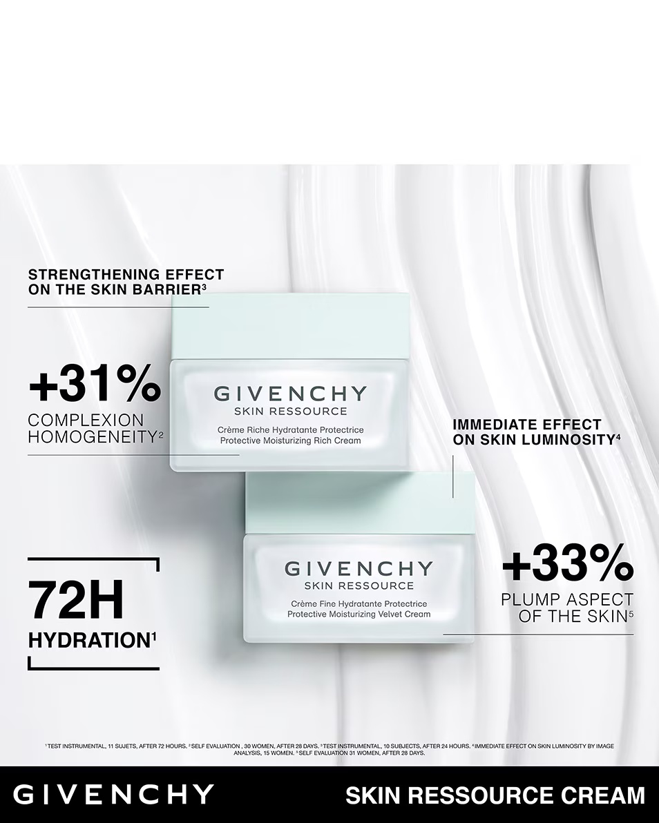 GIVENCHY COSMETICS SKIN RESSOURCE CREMĂ HIDRATANTĂ PROTECTOARE DE CATIFEL
