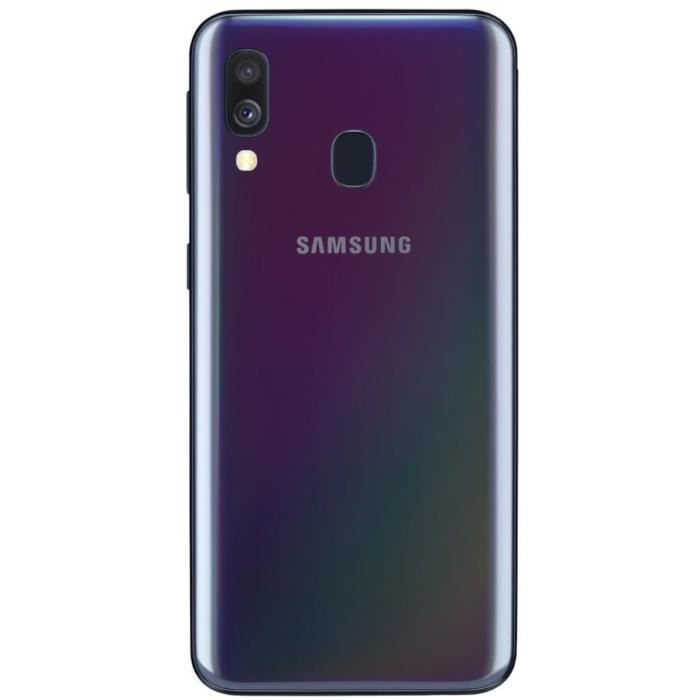 SAMSUNG Galaxy A40 - Doble SIM 64 GB Negro