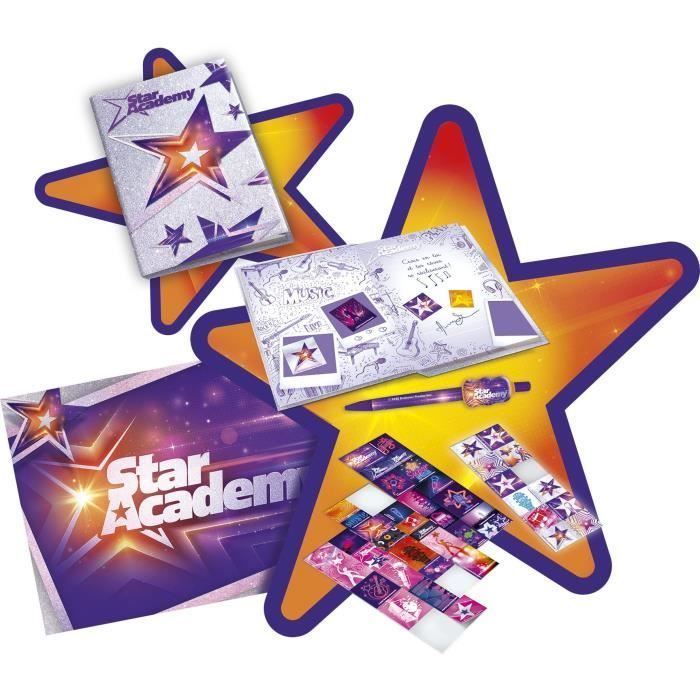 Diario de estrellas - ACADEMIA DE ESTRELLAS - Actividad creativa - Morado - Para niños de 6 años en adelante
