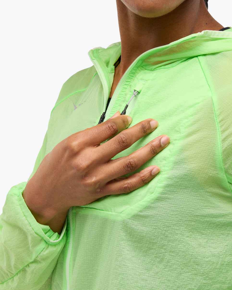 HOKA Chaqueta Skyflow Manzana ácida
