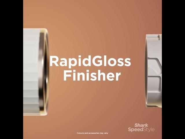 Dokončovací stroj Shark Speedstyle Rapidgloss a vysokorýchlostný sušič HD352UK