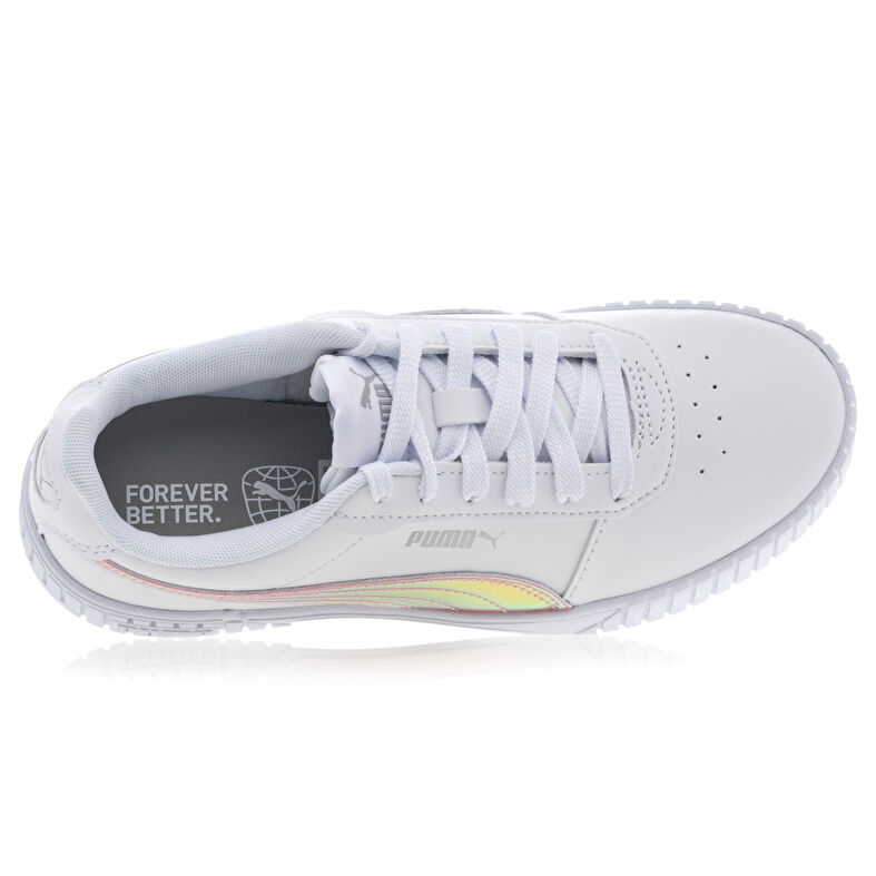Καλάθια / sneakers Fille Blanc