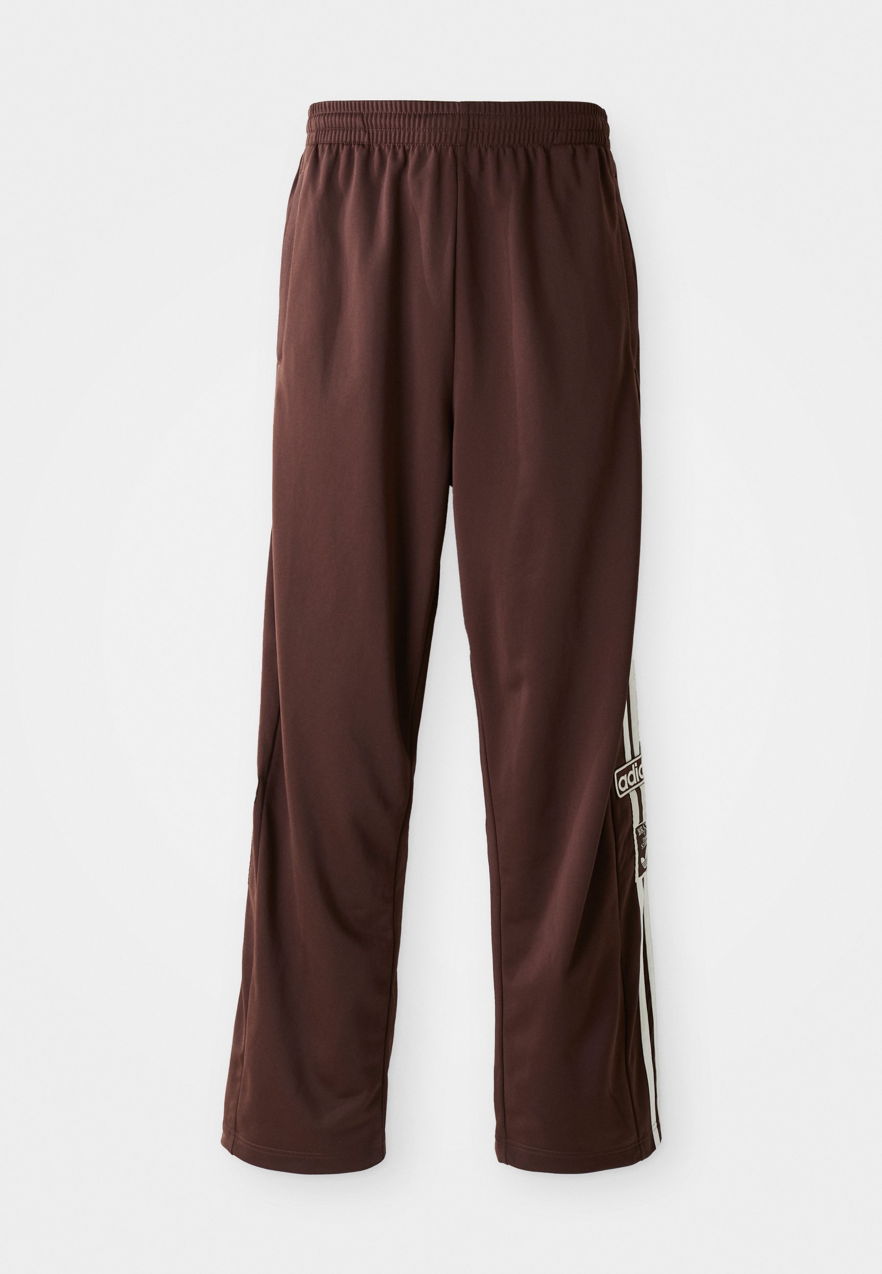 adidas Originals ADIBREAK - Trainingsbroek - kastanjebruin/gebroken wit