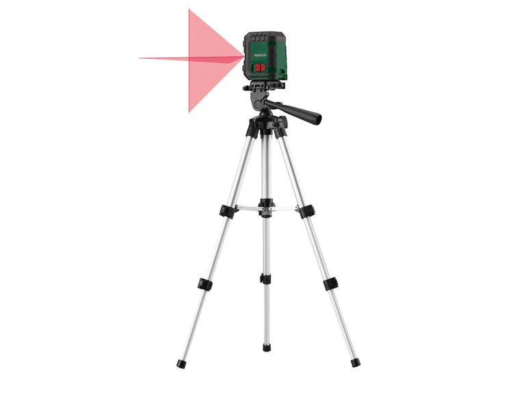 Nivelă laser PARKSIDE® în cruce cu trepied PKLL 10 B4