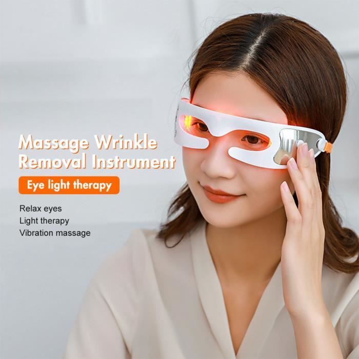 Masque de massage oculaire - Non spécifié - 3D LED - Chauffage - Vibration - Portable
